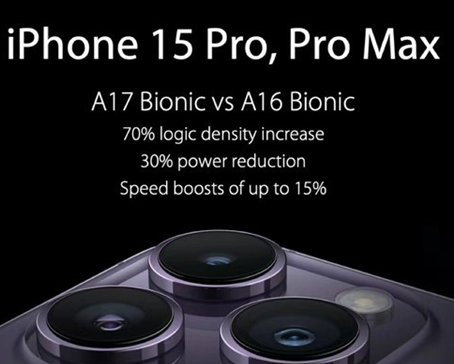 射洪苹果15维修中心分享iPhone15系列配置怎么样 